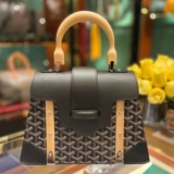 Goyard Деревянная портативная ручка, сумка на одно плечо