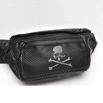 mmj运动防水大容量骷髅头腰包