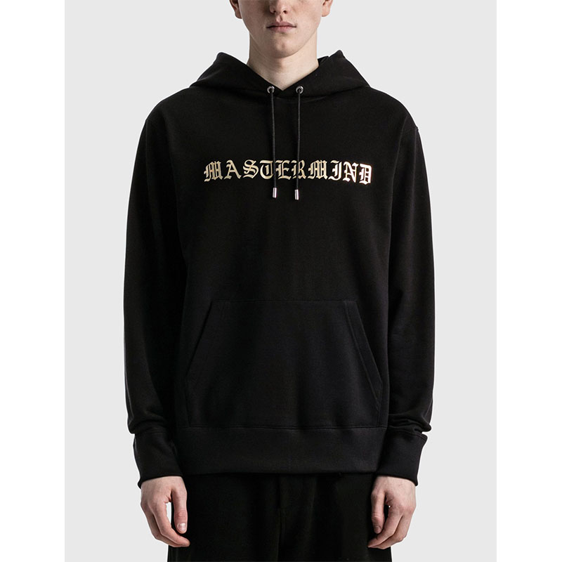 日系印花抗菌面料连帽卫衣