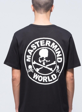 2024春日本骷髅王黑白灰潮牌MMJ MASTERMIND WORLD SST-shirt短袖