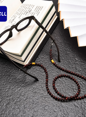 眼镜链条挂脖复古中国风潮人时尚女古风墨镜链挂绳老花镜眼睛挂链