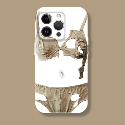 创意搞笑趣味破破烂烂手机壳