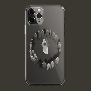 个性小众高级感苹果iphone17promax审美失控趣味艺术适用16pro透明13min/xs11全包防摔硅胶软15pro保护手机壳