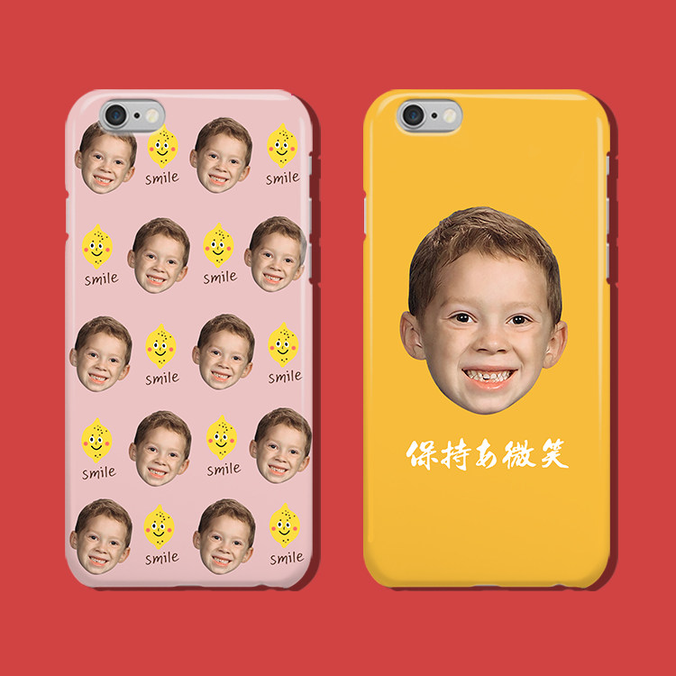 趣味搞怪男孩Gavin假笑表清包苹果17适用iPhone16promax15x手机壳