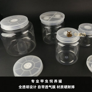 甲虫饲养罐兜虫幼虫饲养箱锹形虫锹甲成虫饲养盒透明菌瓶宠物昆虫