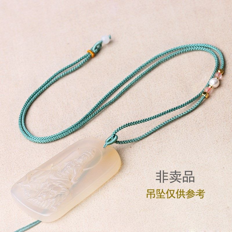 珍珠圆珠挂绳手工编织平安扣黄金男女可调节细款项链绳毛衣链,饰品/流行首饰/时尚饰品新,绳,淘宝优惠券,粉丝福利购,淘宝优惠卷