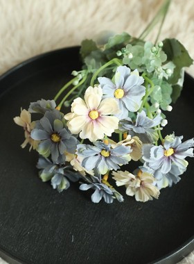 INS风罗丽菊仿真花家居装饰婚庆手捧花墙植物墙假花MW71111