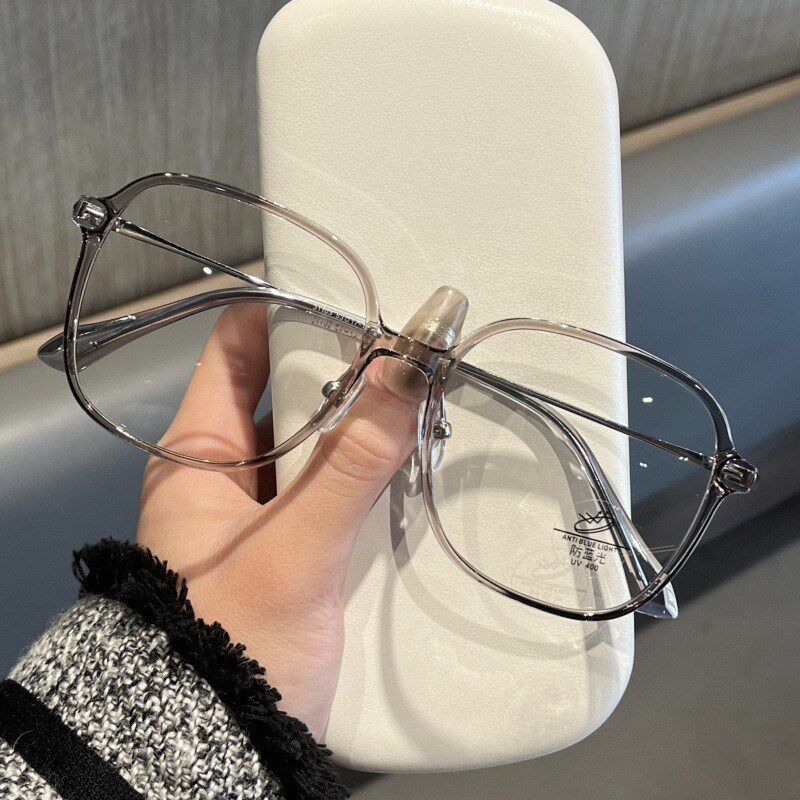 313超轻大框黑框眼镜近视女可配度数防蓝光大脸显瘦素颜神器镜