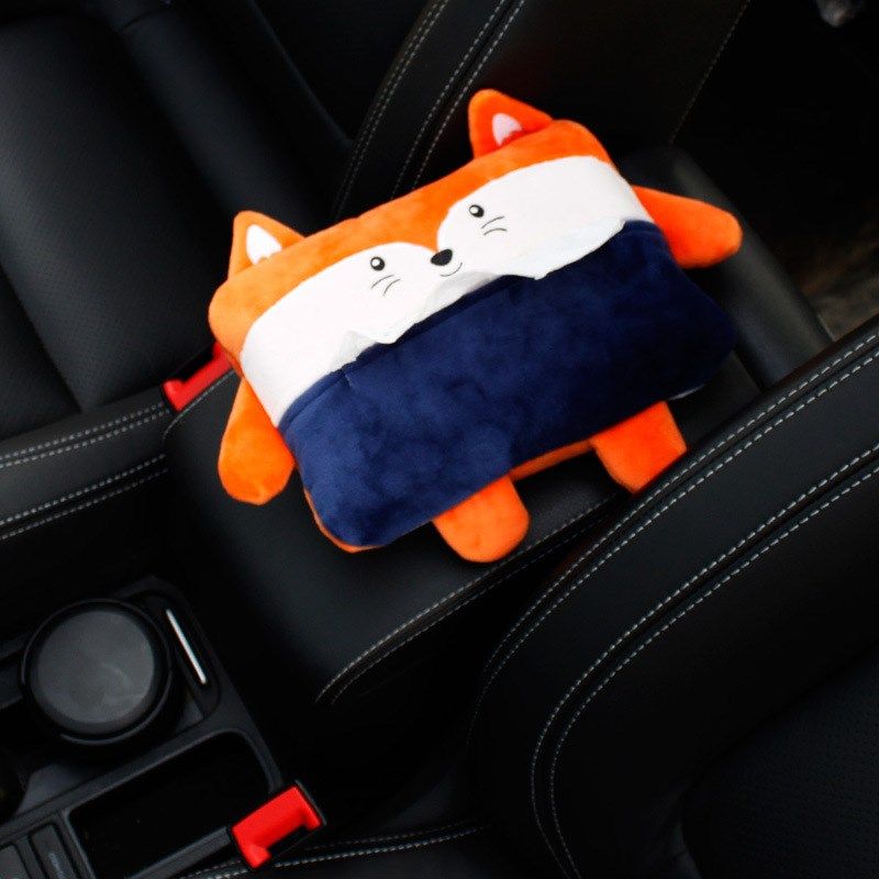 车用卡通遮阳板纸巾盒 韩版可爱兔子小猫挂式收纳 创意毛绒纸巾套,汽车用品/电子/清洗/改装,车用纸巾盒/套,淘宝优惠券,粉丝福利购,淘宝优惠卷