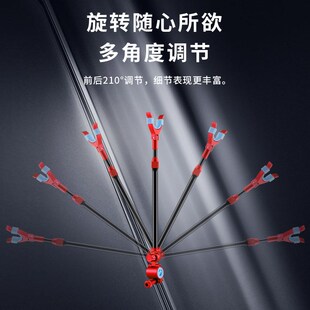 支架后挂炮台钓鱼鱼竿支架鱼杆架杆万能固定渔具后挂配件大全通用