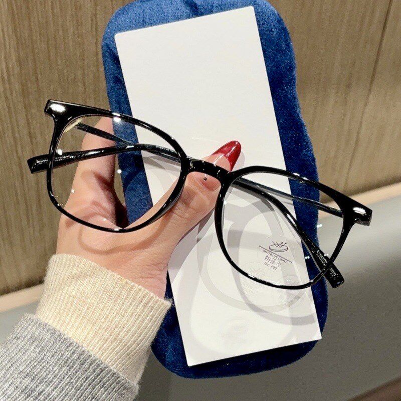 31221韩版方圆框复古眼镜TR90近视眼镜女有度数可配韩版潮流防蓝