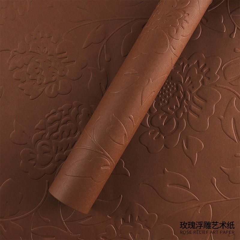 包花纸 新款防水加厚立体压纹玫瑰浮雕艺术风华纸 鲜花包装纸,鲜花速递/花卉仿真/绿植园艺,花艺材料,淘宝优惠券,粉丝福利购,淘宝优惠卷