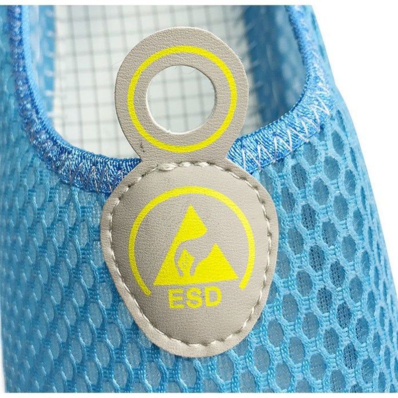 防静电鞋PU网面透气软底鞋es四孔四眼鞋无尘鞋工厂车间SPU工作鞋,居家日用,防护鞋,淘宝优惠券,粉丝福利购,淘宝优惠卷