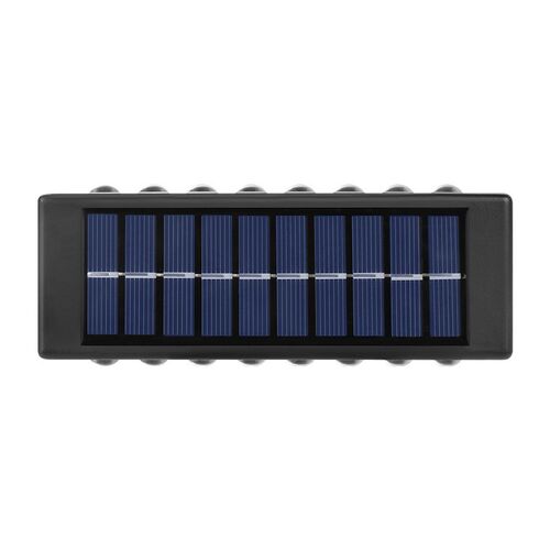 太阳能户外灯防水围墙壁灯室外庭院装饰别墅外墙花园布置洗墙射灯