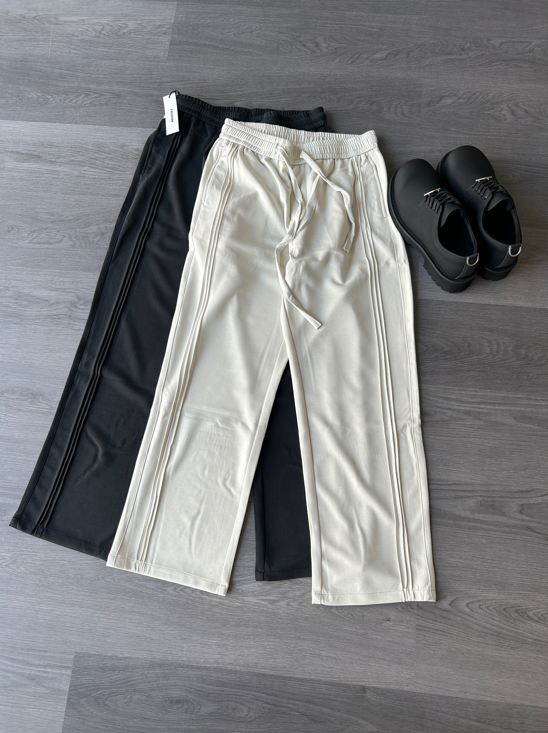 07QWER 春夏季薄款冰丝凉感休闲裤雅赛尔运动透气简约流行男长裤