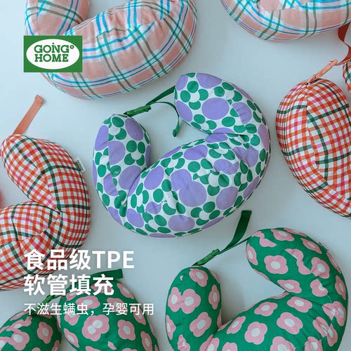 【中空呼吸孔】透气办公室午睡枕