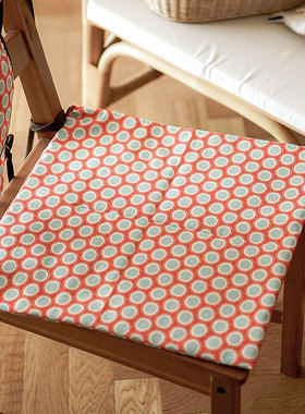 GOING HOME日式全棉布艺坐垫四季板凳座垫家用学生通用椅子餐椅垫