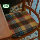 坐垫椅子垫餐椅专用防滑马蹄形加厚记忆棉屁股垫实木椅子复古坐垫