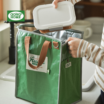 【雨天也能拎】防水防油的便当袋