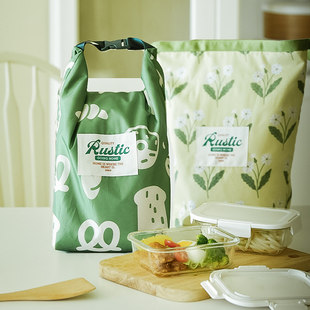 高颜值防水保温手提便当包上班族通勤便携带午餐饭盒 大陈专属