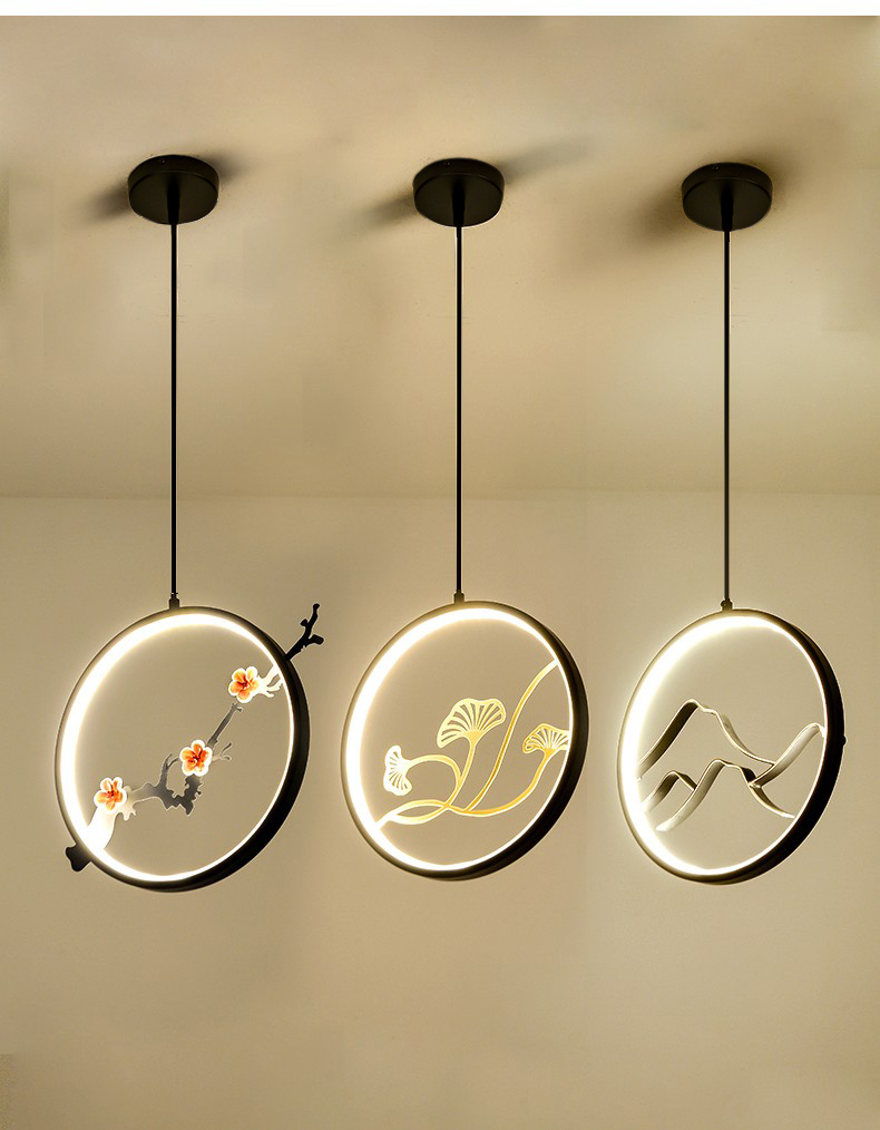 禅意新中式茶室床头灯