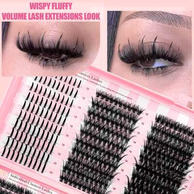 30D hot melt segmented false eyelashes睫毛书30D热熔假睫毛