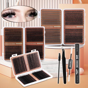 set睫毛 640 dense false eyelash segmented naturally curve