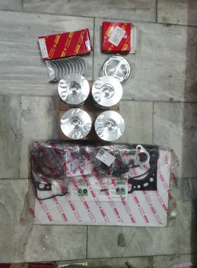 适用于郑州日产锐骐皮卡ZD25 ZD25T5四配套活塞 环缸套大修包组件