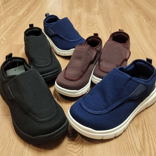 外贸加宽版一脚套懒人情侣鞋