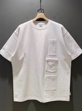 BEAMSZ×PilgrimSurfSupplyDIYPOCKETTEE口袋短袖T恤21夏季潮纯色