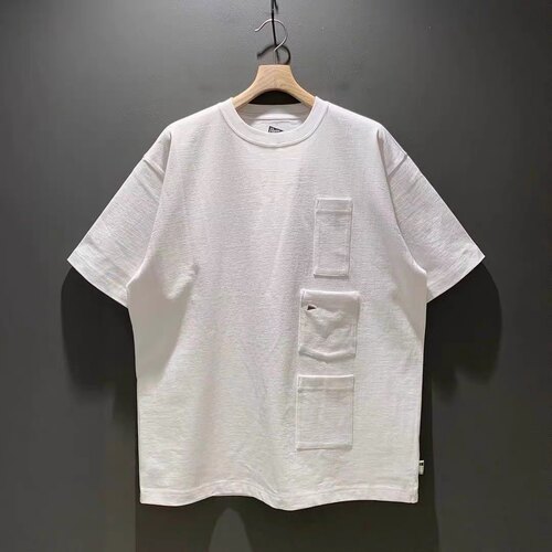 口袋短袖Cityboy情侣宽松口袋