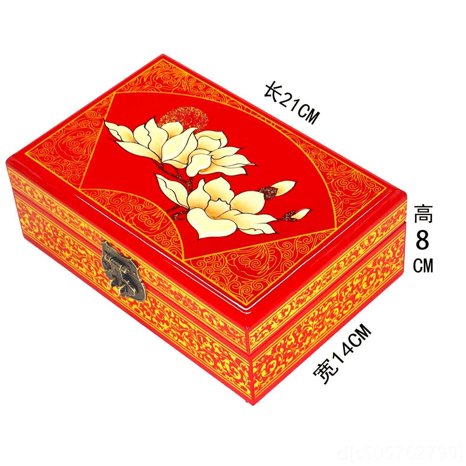 高档平遥推漆器首饰盒中式娘请结婚陪嫁彩礼回礼光提亲聘礼金新三,饰品/流行首饰/时尚饰品新,首饰盒,淘宝优惠券,粉丝福利购,淘宝优惠卷