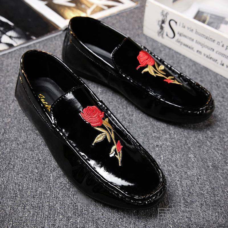 高档春季漆皮鞋子男豆豆鞋学生韩版皮一小蹬脚懒人脚社会精神伙网,流行男鞋,乐福鞋（豆豆鞋）,淘宝优惠券,粉丝福利购,淘宝优惠卷