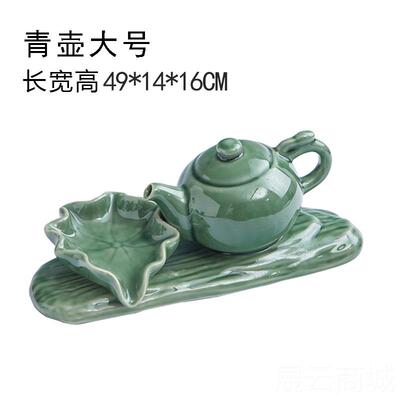 高档景德镇手绘瓷鱼厅循环流水喷缸泉养鱼缸乌龟缸客庭院落地陶金