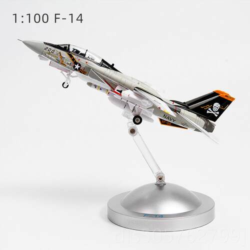 高档1:100特尔博F1雄4猫斗机F15 F18 F22飞机战模型盗海旗中队VF-