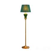 高档景德镇色瓷落地灯中式 陶温卧馨室床头台灯 轻奢绿大气客厅美式