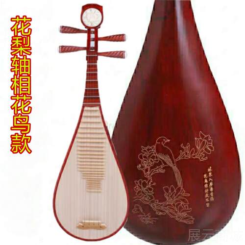 高档琵作琶乐器初品学练习儿童入门人考级教学手工制厂家成直销正