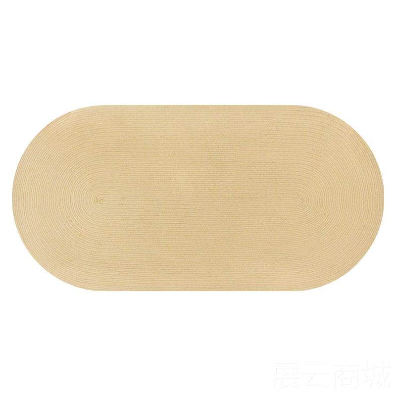 高档手工编织棉厅地毯n客茶几沙发北欧简约is卧床边室毯椭圆地垫,居家布艺,地毯,淘宝优惠券,粉丝福利购,淘宝优惠卷