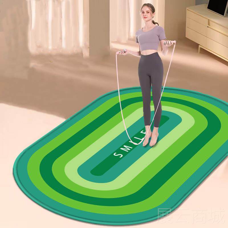 高档跳绳垫减震家用健隔身静音地垫地毯室内无绳音垫加厚瑜伽专业,运动/瑜伽/健身/球迷用品,瑜伽垫,淘宝优惠券,粉丝福利购,淘宝优惠卷