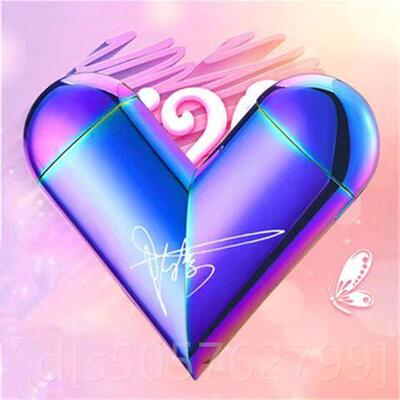 高档网红款电气两用爱心打火机定礼制情形桃心刻字心折叠人节物送