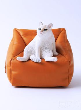 高档X 懒猫K3.0模型 仿真橘猫三花猫咪手J办宠物周边生日猫礼物小