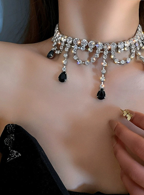 小香风高级感赫本风轻奢流苏项链