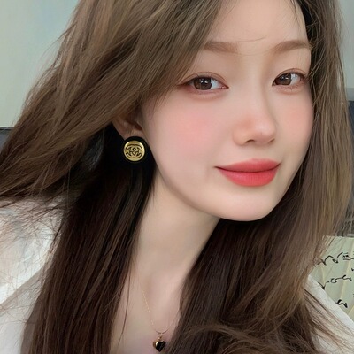 小香风复古耳钉女高级感轻奢耳饰