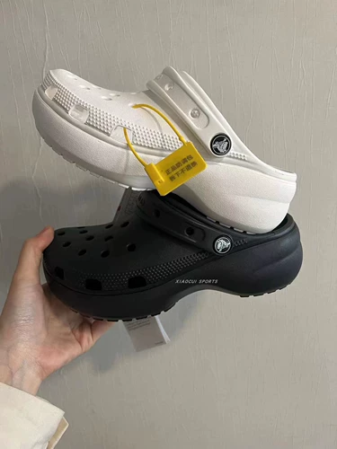 Crocs, кроксы, тапочки в стиле Crocs, пляжная обувь на платформе, (в наличии на складе)