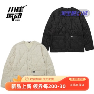 TheNorthFace北面23秋冬男女休闲V领轻便棉服外套NJ3NP52 韩国代购