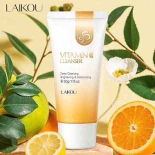 Vitamin Moisturizing Cleanser Whitening Facial Deep 50g