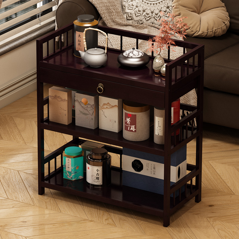 茶柜置物架客厅小型博古架