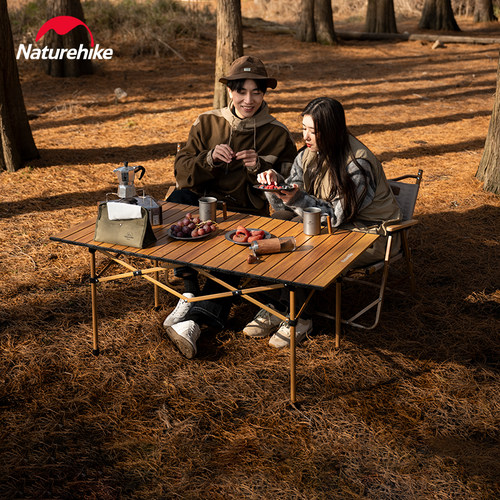 Naturehike户外便携铝合金折叠桌