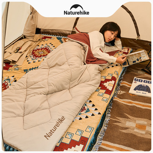 Naturehike户外保暖可拼接棉睡袋