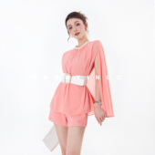 温雅名伶 显百搭轻奢套装 2026夏季 老钱风洋气法式 上衣 款 MD依诺